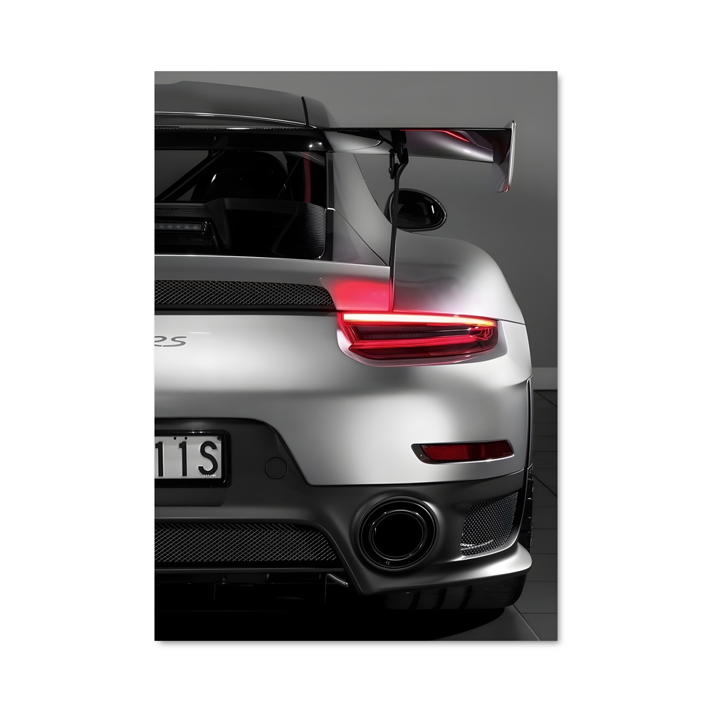 Poster Éclatant GT2 RS Extrême – affiche Porsche